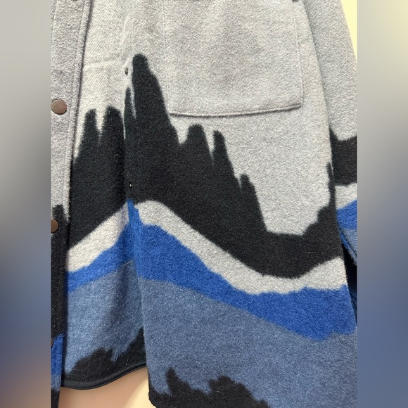 Women’s Jacket, Wild Fable Blue Button Snap Jacket XL / So Cute!! Good Shape! - Picture 3 of 6